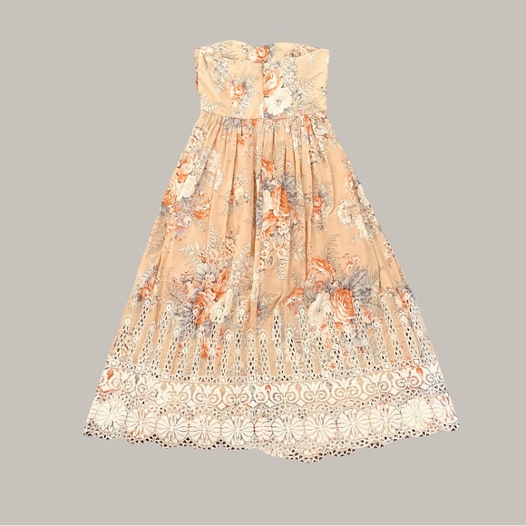 Zimmermann Halter Cut Out Midi Dress - Picture 2 of 5